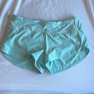 Lululemon speed up shorts size 6